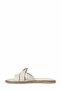 Women's Genuine Leather Stylish Slippers with Straps - Casual Comfortable Sole Summer Slippers - 5