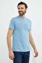 Embossed Printed Crew Neck T-Shirt