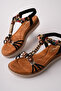 Spr-351 Flat Sole Beaded Sandals - 2