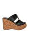 D26Yt-1720 Daily Black Women's Slippers - 2