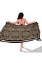 Leopard Pattern Transparent Pareo (95X145)