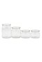 Glass Canister, 4 pcs - 2