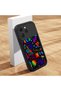 Tecno Spark 40 Compatible Shockproof Camera Protected Black Silicone Stylish Print Case - 2