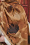Spring Series Patterned Cotton Soft Shawl Women's Floral Shawl Ps255 - 8