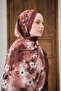 Spring Series Patterned Cotton Soft Shawl Women's Floral Shawl Ps234 - 5