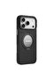 iPhone 17 Pro Leather Case 360° Rotating Magnetic Stand Shockproof Back Cover - 2