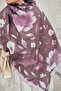 Spring Series Patterned Cotton Soft Shawl Women's Floral Shawl Ps241 - 7