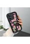 Redmi 15C 4G/5G Compatible Shockproof Camera Protected Black Silicone Stylish Print Case