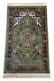 Carpet Prayer Rug Patterned Green Prayer Rug – Classic Motif Non-Slip Base Prayer Mat - 2