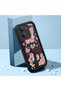 Redmi 15C 4G/5G Compatible Shockproof Camera Protected Black Silicone Stylish Print Case - 2