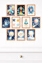 10-Piece Frame-Looking Space, Astronaut, Planet, Baby, Children's Room Painting Set 15X20 cm Mdf Uv Printing - 3