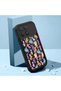 Poco F8 Pro 5g Compatible Shockproof Camera Protected Black Silicone Stylish Print Case - 2