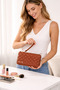 Makeup Portfolio Clutch Bag Faux Leather