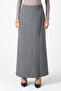 Front-To-Back A-Pilled Maxi Skirt-Trunks - 4
