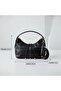 Women's Black Color Hand and Shoulder Bag with Adjustable Strap for Daily Use Stylish Hand and Shoulder Bag - 2
