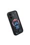 Vivo V60 Lite 4G/5G Compatible Black Silicone Stylish Print Case with Shockproof Camera Protection - 3