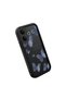 Vivo V60 Lite 4G/5G Compatible Black Silicone Stylish Print Case with Shockproof Camera Protection - 3