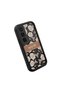Infinix Hot 60 Pro Plus Compatible Shockproof Camera Protected Black Silicone Stylish Print Case - 3