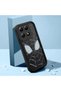 Mi 14t Compatible Shockproof Camera Protected Black Silicone Stylish Print Case - 2