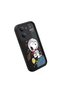 Redmi 15C 4G/5G Compatible Shockproof Camera Protected Black Silicone Stylish Print Case - 3