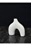 Modern Decorative Vase – Ceramic-Looking Matte Texture, Luxurious Modern White Vase - 7