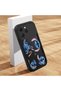 Tecno Spark 40 Compatible Shockproof Camera Protected Black Silicone Stylish Print Case - 2