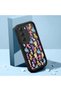 Infinix Hot 60 Pro Compatible Shockproof Camera Protected Black Silicone Stylish Print Case - 2