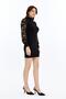 Women's High Neck Tulle Lace Detailed Midi Length Camisole Dress - 7