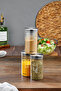3-Pack 300 ml Borosilicate Glass Jars with Metal Lids Ckr3893 - 4