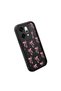 Oppo Reno14 Pro Compatible Shockproof Camera Protected Black Silicone Stylish Print Case - 3