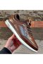 Jf-9243 Men's Genuine Leather Ultra Light Comfort Sole Casual Shoes - 5