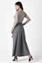 Front-To-Back A-Pilled Maxi Skirt-Trunks - 5