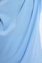 Women's Slim Fit 100% Cotton Short Sleeve Crew Neck Blue T-Shirt Blouse - 5