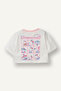 100% Cotton Cinnamoroll Oversized Combed Cotton T-Shirt Baby Girl H0678A526Sm - 3