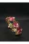 Leaf Model Elastic Bracelet Steel Flower Nature Themed Elastic Bracelet Suitable for Daily Use Jewelry - 7