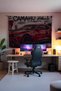 Camaro Sports Car Patterned Aesthetic Wall Covering – Anime Room Decor Tapestry Large Size Wall Decor - 2