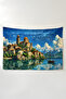 Lindon Town Gamer Room Wall Covering – Anime & Fantasy Design, Setup Decor, Large Size