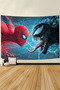 Spider-Man Venom Movie Room Decors the Mind – Anime Wall Covering, Oversized Tapestry, Impressive - 5