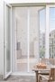 Magnetic Door Fly Screen 90X210 cm White – Easy Installation with Tape & Fasteners Fly Repellent Tulle - 2