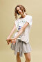 100% Cotton Disney Mickey & Minnie Oversized Crew Neck Printed Short Sleeve T-Shirt G9574Ax26Sp - 4