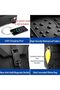 9334 Water-Resistant Anti-Theft Crossbody Sling Bag USB Port 9.7-Inch iPad Black - 3