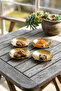 Set of 4 Gold Color Metal Mini Turkish Delight Bowls - Forged Patterned Presentation Plates - 5