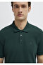 Basic Green Men's Polo Neck T-Shirt M064946-85173 - 6