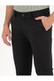Woven Flexible Satin Cotton Slim Fit Pants - 2