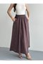 Tensel Fabric Sports Skirt with Pocket Detail and Elastic Inside the Waistband - 5