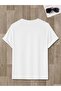 Unisex Printed Oversize Crew Neck T-shirt - 2