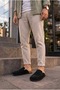 Black Suede Men's Sabo Slippers