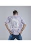 The Printed Oversized Mens Tshirts, Purple, SF15-3PPL , Size-M - 2