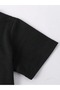 Green Shape Printed T-Shirt and Sweatpants (Sweatpants with Pockets) Children's Top and Bottom Set - 4