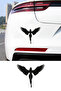 Angel Winged Woman Sticker - Angel Silhouette Car Sticker - Car Sticker Accessory 15X13Cm